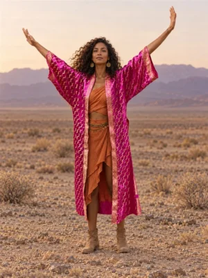 Disco Diva Kimono Robe