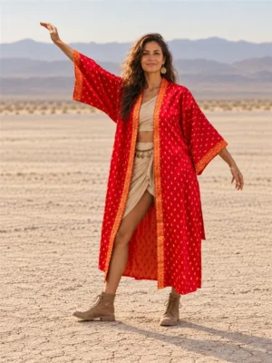 Hot Stuff Kimono Robe