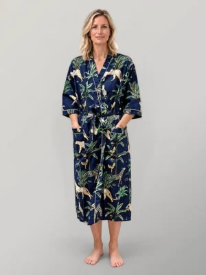 Paradiso Midnight Kimono Robe