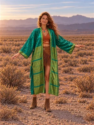 Wild Honey Kimono Robe